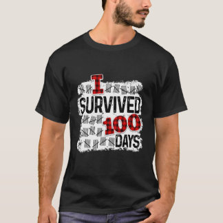 Buffalo Play I Överlevt 100 dagar skolstuden T Shirt