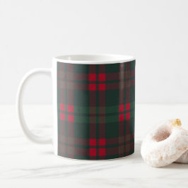Buffalo Play jul Grönt Mönster Red Black Kaffemugg