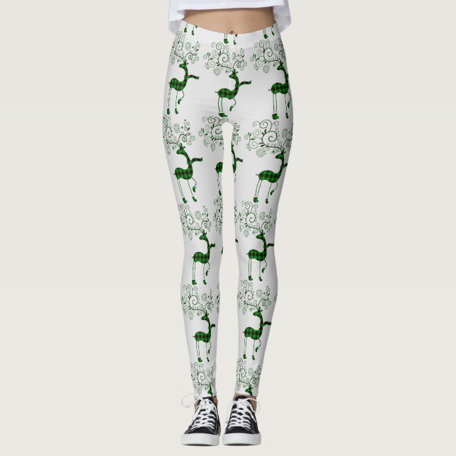 Buffalo Play jul-Hjorten Thunder_Cove Leggings (Framsida)