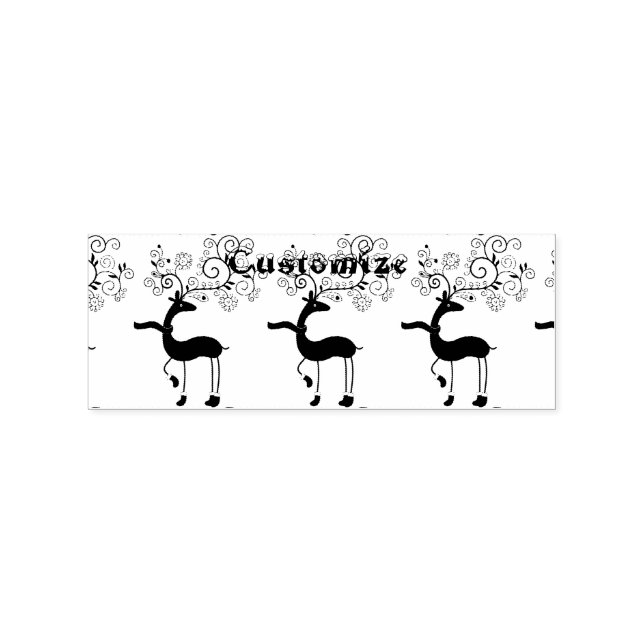 Buffalo Play jul-Hjorten Thunder_Cove Stämpel (Tryck)