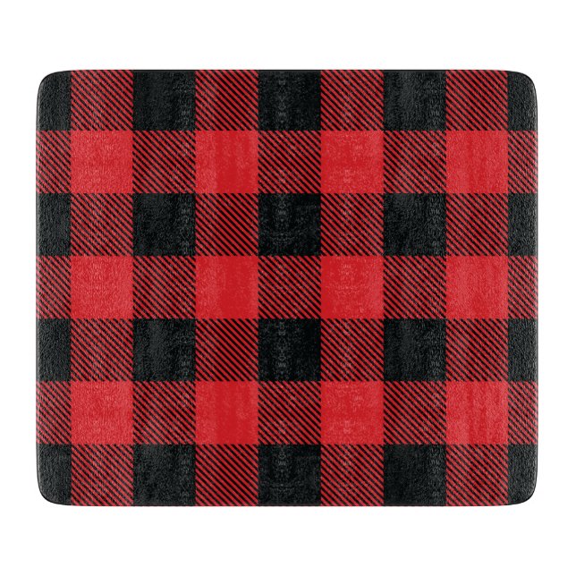 Buffalo Play jul Red and Black Check (Framsidan)