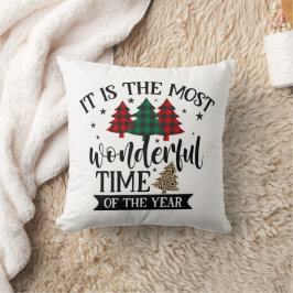 Buffalo Play Leopard Mönster Julgran Kudde