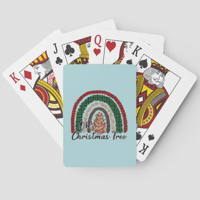 Buffalo Play & Leopard Print Rainbow (2) Casinokort (Baksidan)