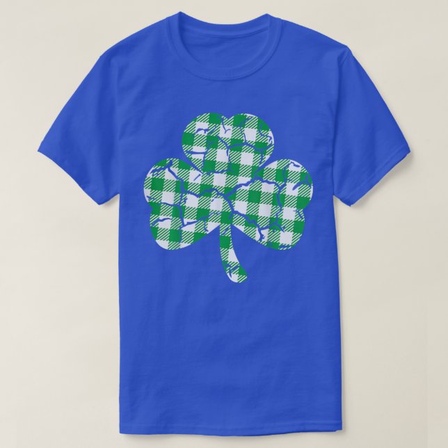 Buffalo Play Lucky Klöver Shamrock St Patrick's D T Shirt (Design framsida)