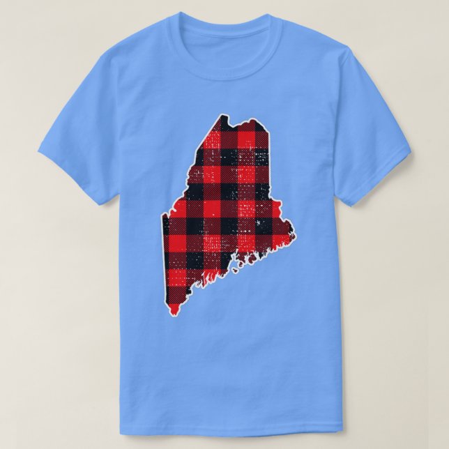 Buffalo Play Maine T Shirt (Design framsida)