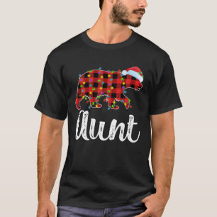 Buffalo Play Matching Familjens julfest Moster T Shirt