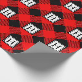 Buffalo Play Monogram Traditionell jul Presentpapper