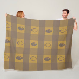 Buffalo Play Ornament jul Lökar Fleecefilt