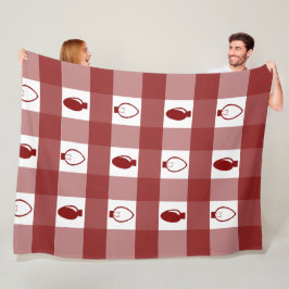 Buffalo Play Ornament jul Lökar Fleecefilt