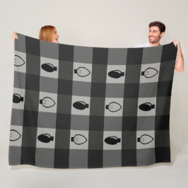 Buffalo Play Ornament jul Lökar Fleecefilt