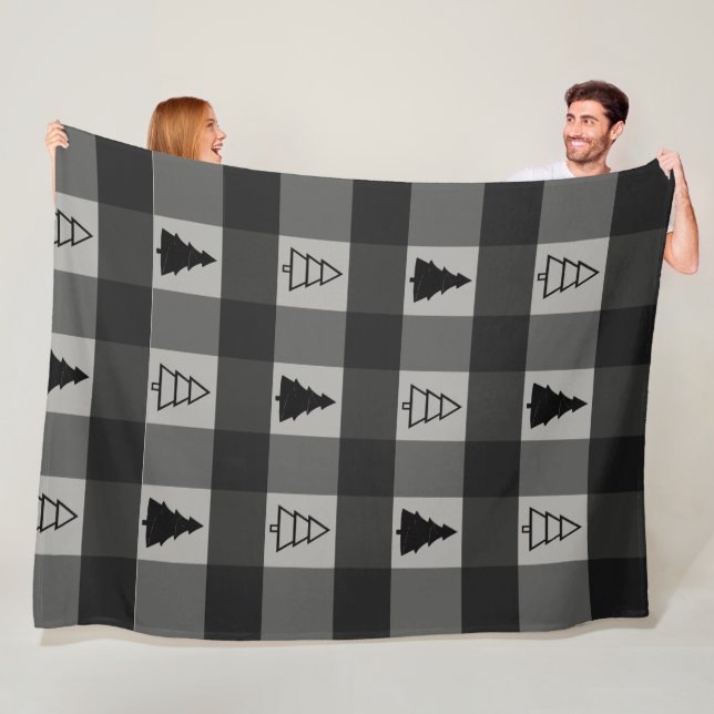 Buffalo Play Ornament julTrees Fleecefilt (På plats)