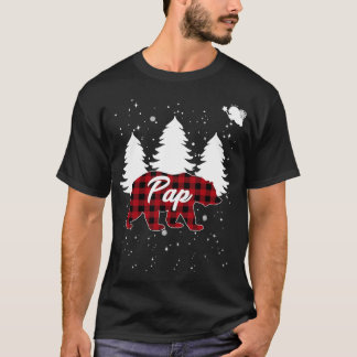 Buffalo Play Pap Bear Julgran Pajama Famil T Shirt