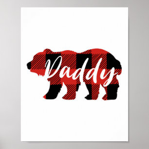 Buffalo Play pappa Bear Fars dag-presentationer Poster