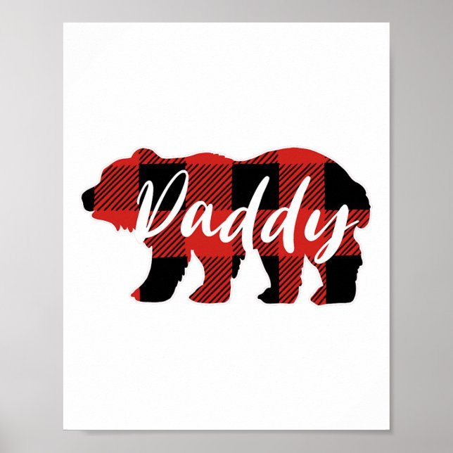 Buffalo Play pappa Bear Fars dag-presentationer Poster (Framsidan)
