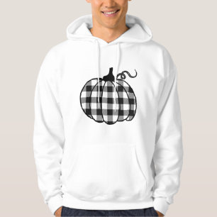Buffalo Play Pumpkin Fall Autumn Cute Avslappnad T Hoodie