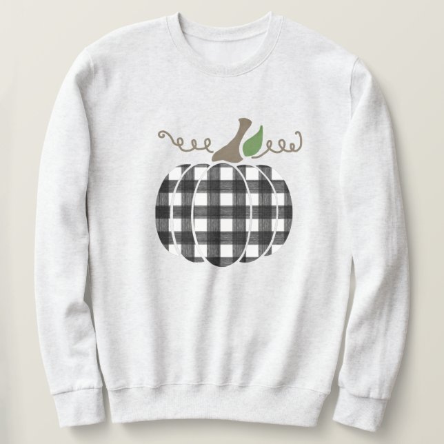 Buffalo Play Pumpkin Unisex Sweatshirt (Design framsida)