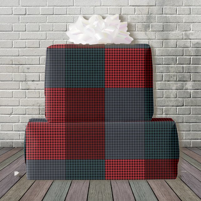 Buffalo Play Quilt Mönster Tillfällen Gift Presentpapper (Skapare uppladdad)