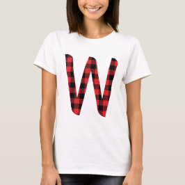 Buffalo Play Red and Black Brev W Monogram T Shirt
