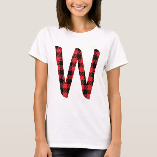 Buffalo Play Red and Black Brev W Monogram T Shirt