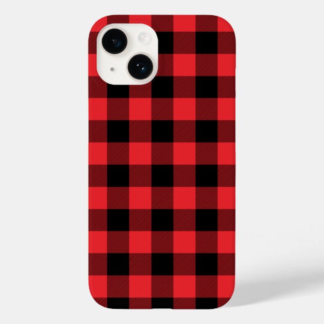 Buffalo Play Red Black Check (Baksida)