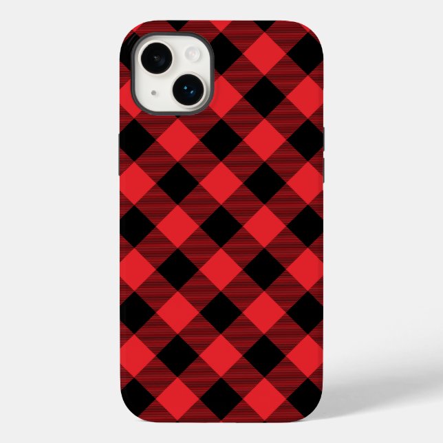 Buffalo Play Red Black Check (Baksida)