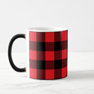 Buffalo Play Red Black Coffee Magic Mugg
