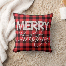 Buffalo Play Red Black | GOD JUL Kudde