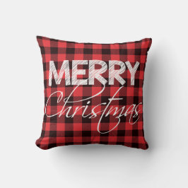 Buffalo Play Red Black | GOD JUL Kudde