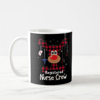 Buffalo Play Reindeer Registered Nurse Crew Merry Kaffemugg