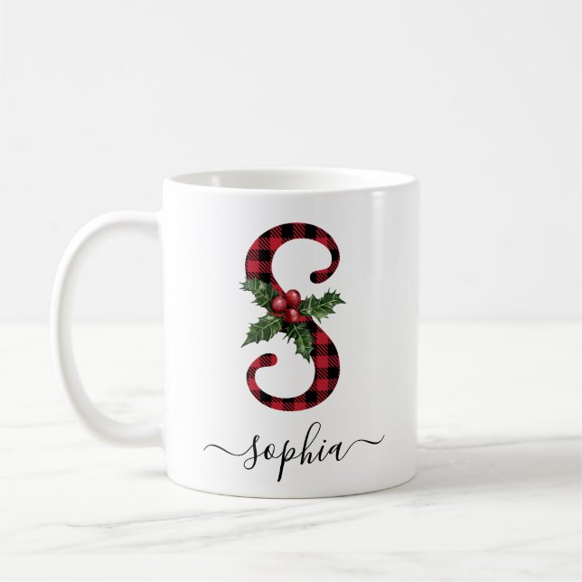 Buffalo Play S Monogram julkaffe Mugg (Vänster)