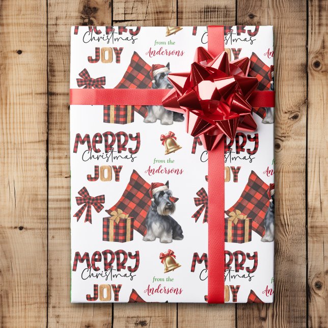Buffalo Play Scottish Terrier Hund jul Presentpapper (Skapare uppladdad)