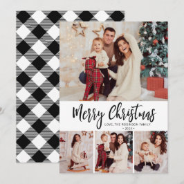 Buffalo Play Simple 4 Photo Collage jul Julkort