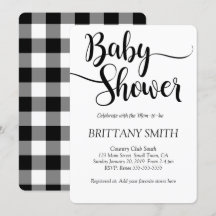 Buffalo Play Simple Baby Shower