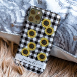 Buffalo Play Solros Black White Monogram<br><div class="desc">Utformningen är ett foto och fodral är inte tillverkat med glitter, sekvenser, metall eller skogen. Denna design finns även tillgänglig på andra mobila modeller. Välj Enhetstyp om du vill visa andra iPhone, Samsung Galaxy eller Google fodral. Vissa stilar kan ändras genom att markera Stil om det är ett alternativ. Du...</div>