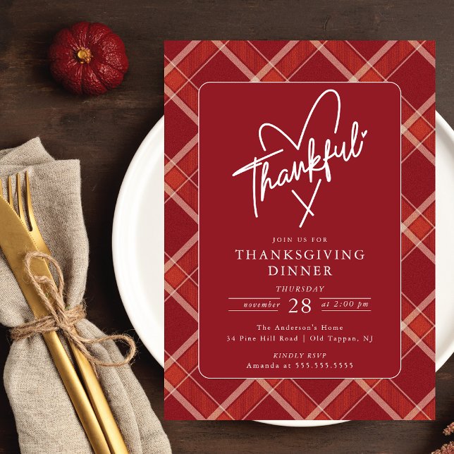Buffalo Play-Thanksgiving Middag Inbjudningar (Skapare uppladdad)