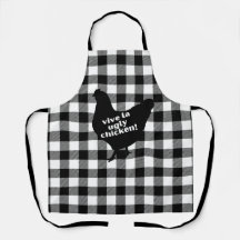 Buffalo Play Ugly Chicken Apron