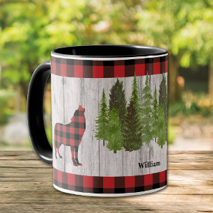 Buffalo Play Varg Julgranar på Wood Mugg