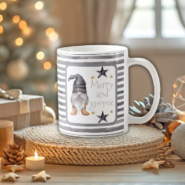Buffalo Play Winter Watercolor Gnome jul Kaffemugg