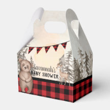 Buffalo Play woodland animals Baby Shower