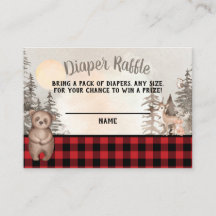 Buffalo Play Woodland Diaper Raffle