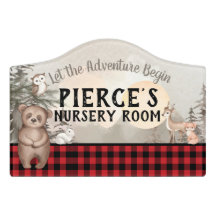 Buffalo Play Woodland Monogram Nursery