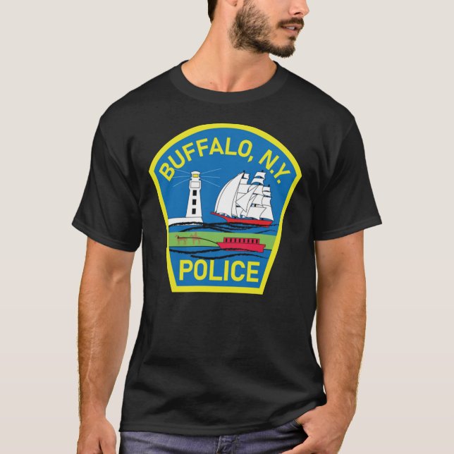 Buffalo Police Department Classic T-Shirt (Framsida)