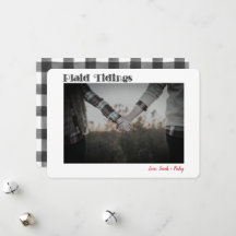 Buffalo Pset Tidings 1 eller 2-fotokort