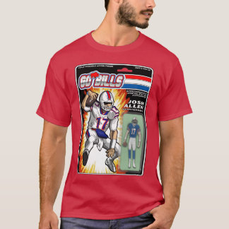 Buffalo QB 1 Actionfigur rolig T Shirt