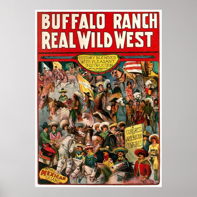 Buffalo Ranch - Skriv ut Poster (Framsidan)