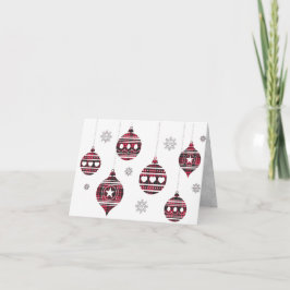 Buffalo Red Play-kort för mappad hälsning Kort