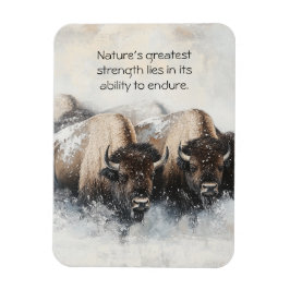 Buffalo Resilience: Snowstorm Magnet