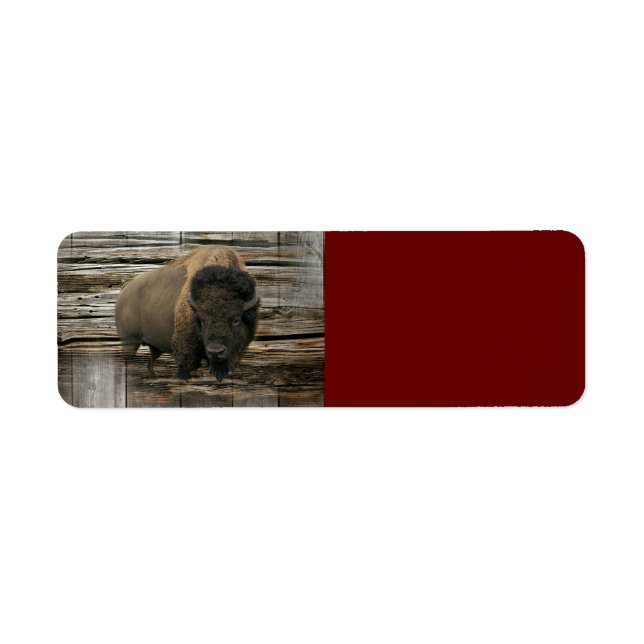 Buffalo Returadress Etikett (Framsidan)