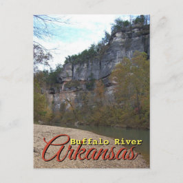 Buffalo River, Arkansas Travel Photograph Vykort