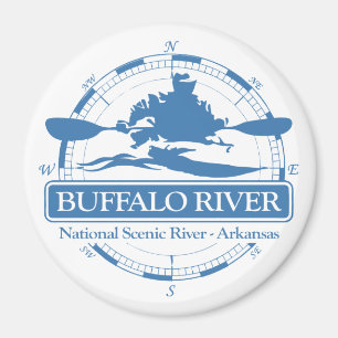 Buffalo River (KC2) Magnet
